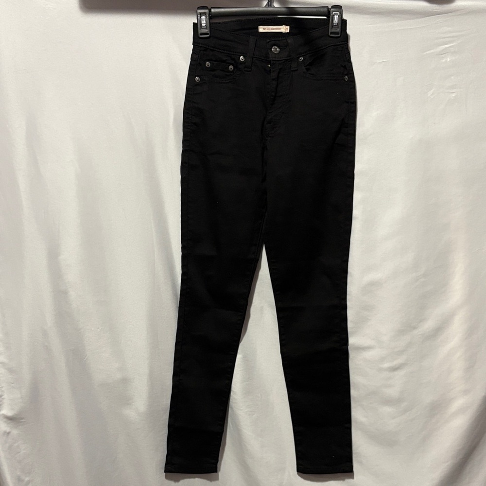 Levi's Women's Jet Black Skinny Jeans